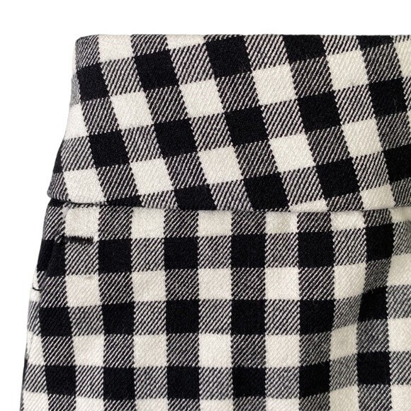 Talbots Hampshire Gingham Ankle Pants Straight Leg Stretch High Waist Soft - Picture 4 of 16